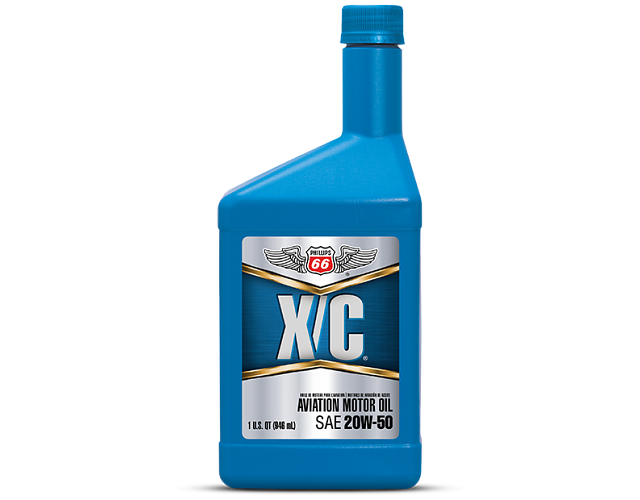 P66_1Qt_Av_XC_SAE_20W-50 (1) X/C® AVIATION OIL - Imagen 1